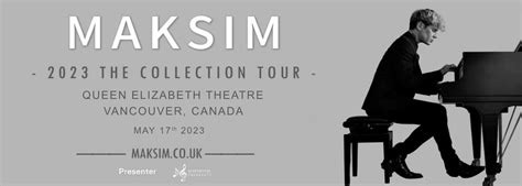 Maksim Mrvica Tickets | 17th May | Queen Elizabeth Theatre in Vancouver ...