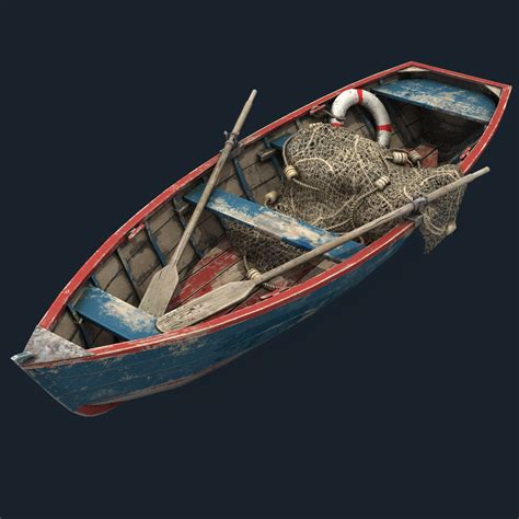 Fishing boat 3D model - TurboSquid 1364504