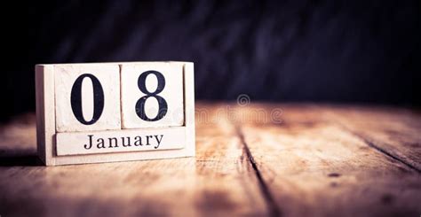 January 8th, 8 January, Eighth of January, Calendar Month - Date or ...