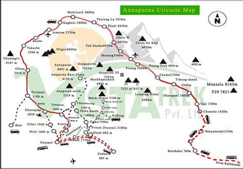 Annapurna Circuit Trek: Information, Itinerary, Cost and Map by Vista Trek