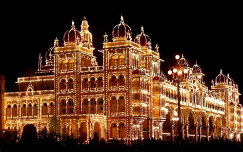 Mysore Palace During Festival Navatri ( India ) HD desktop wallpaper ...