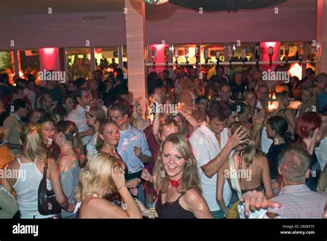 People dancing in 8 seasons Club, Nightlife, Munich, Bavaria, Germany ...