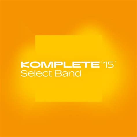 Native Instruments Komplete 15 Select Band – Thomann United States