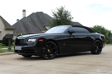 Murdered Out Convertible Rolls Royce Wraith Reworked by Creative ...