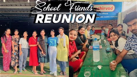 Meet my school friends after long time 🥺 || reunion vlog - YouTube