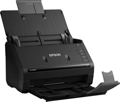 Epson WorkForce ES-400 II Duplex Desktop Document Scanner Black ...