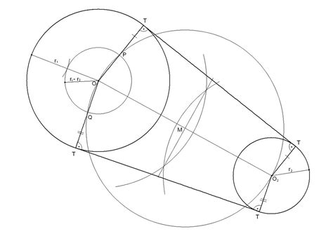 Aquí Rectas Tangentes Exteriores A Dos Circunferencias Viral - Varias ...