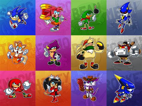 Sonic Fighters Characters