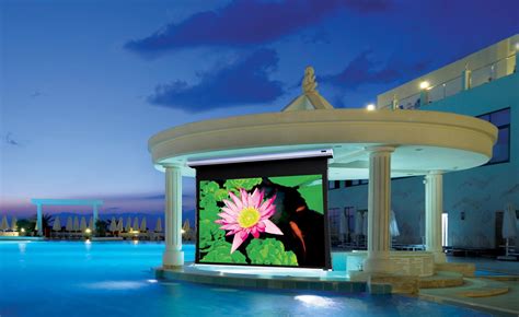 The 12 Best Outdoor Projector Screens | Improb