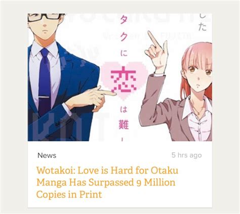 If it’s doing so well where’s my season 2 : r/Wotakoi