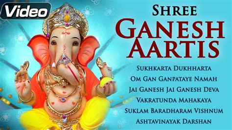 Ganesh Aarti | Bhajan | Mantra | Ashtavinayak Darshan | Bhakti Songs ...