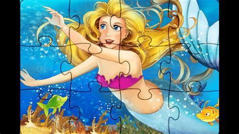 Puzzle - Underwater Mermaid Games! - YouTube