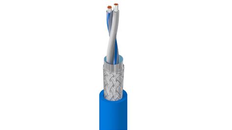 74033E-C500 | Belden Ethernet Cable, Braid, Blue/Grey, 500m | RS