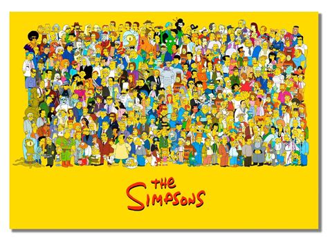 The Simpsons Characters Homer Family Cartoon Animation TV Series Sitcom ...