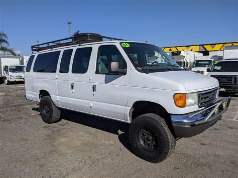 2007 Ford E-350 Lifted Extended Cargo Van Xlt Loaded B42329-c