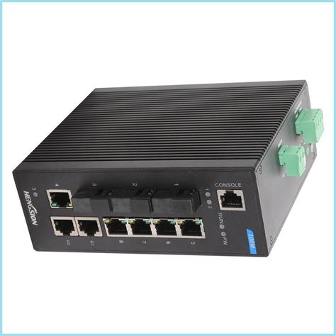 Industrial Level 4 design 10 gigabit ethernet switch , metal casing ...