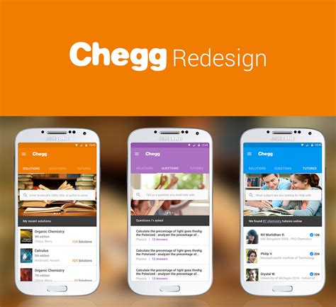 Chegg Redesign on Behance