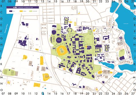 Lsu College Map