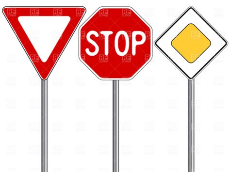 Road Traffic Signs Clipart | Free download on ClipArtMag