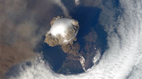 NASA Video Captures Volcano Eruption From Space | The Weather Channel