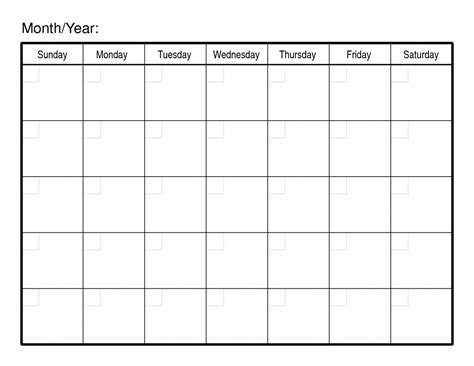 30 Day Calander ⋆ Calendar for Planning