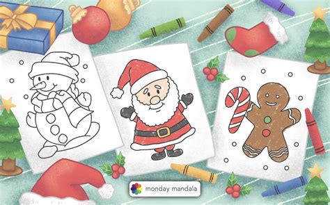 Printable Christmas Coloring Pages