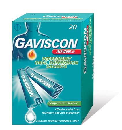 Gaviscon Advance Oral Suspension Sachets