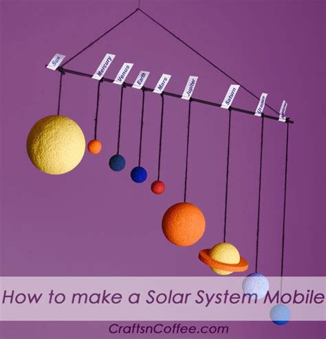 Tutorials for making a Solar System model are always popular on Crafts ...