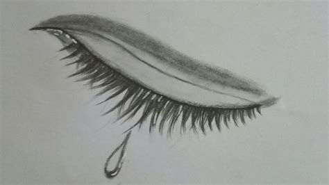 Easy Eye Crying Drawing