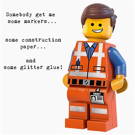 Emmet Lego Movie Quotes. QuotesGram