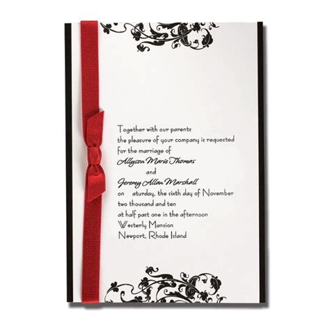 American Stationery Wedding Invitations - jenniemarieweddings