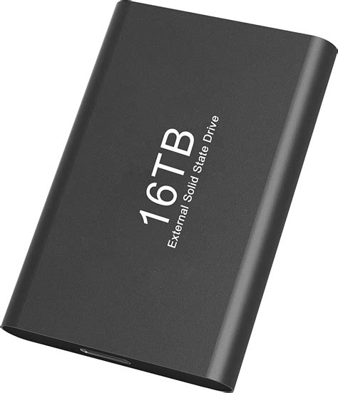 16TB External Hard Drive, Portable SSD External Hard Drive - Ultra High ...