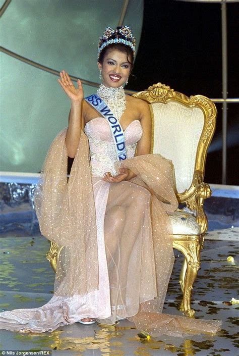 Miss world 2000 | Miss world, Priyanka chopra, Miss world 2000