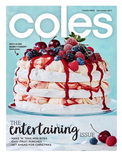 Coles Magazine November 2017 - http://olcatalogue.com/coles/coles ...