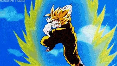 Dragon Ball Z Goku Super Saiyan Gif - Lalocades