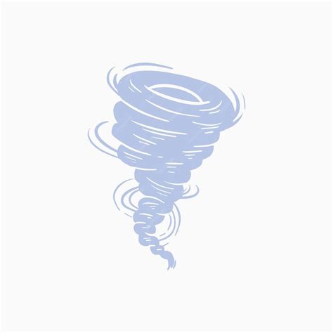 Premium Vector | Strong tornado illustration