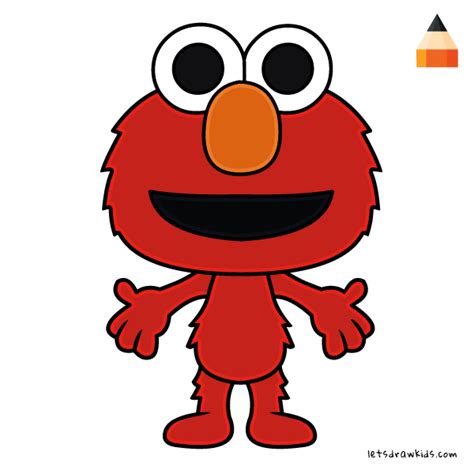 Elmo Cartoon Drawing at PaintingValley.com | Explore collection of Elmo ...