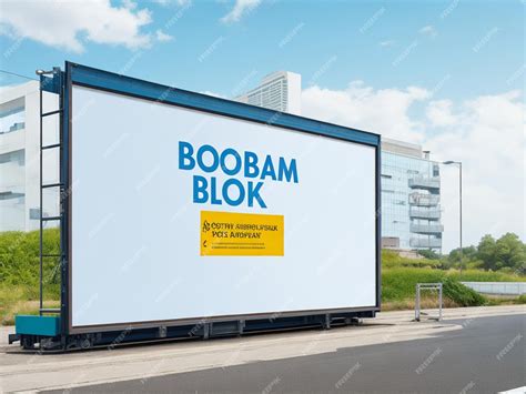 Premium Photo | Free PSD blank billboard mockup