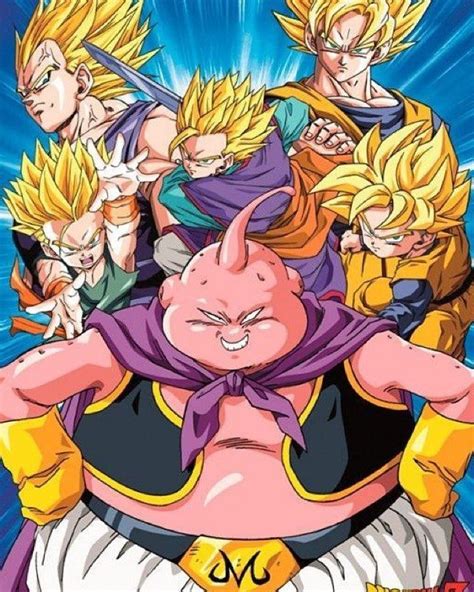 Saga de Majin Buu | Dragon ball super manga, Anime dragon ball, Dragon ...