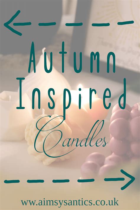 DIY Autumn Candles | How to Make Cosy Candles - Aimsy's Antics