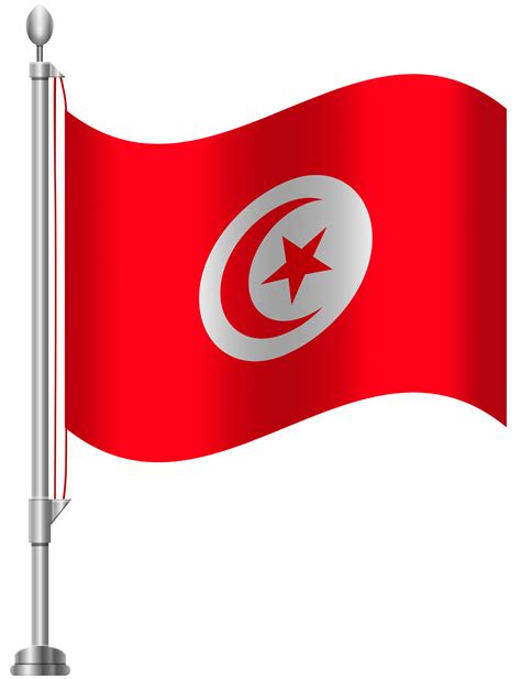 Tunisia Flag PNG Clip Art - Best WEB Clipart