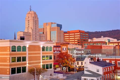 Downtown Reading Pennsylvania Stock Photo - Download Image Now ...