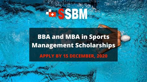 BBA and MBA in Sports Management Scholarships - Swiss School of ...