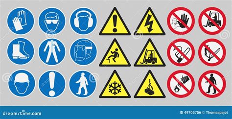 Safety Signs Stock Illustrations – 32,231 Safety Signs Stock ...