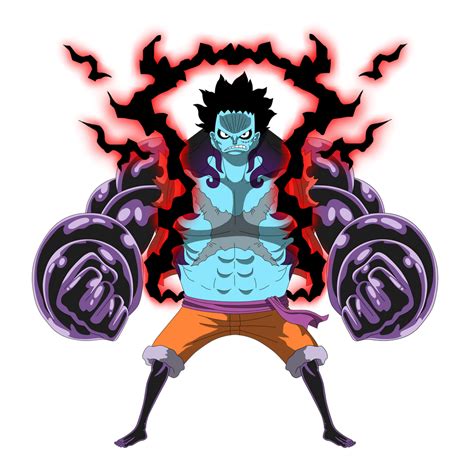 Nightmare Luffy Gear Fourth by caiquenadal on DeviantArt | One piece ...