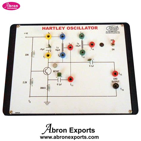 Hartley Oscillator Bsc Exp 183 Electronics To design Hartley oscillator ...