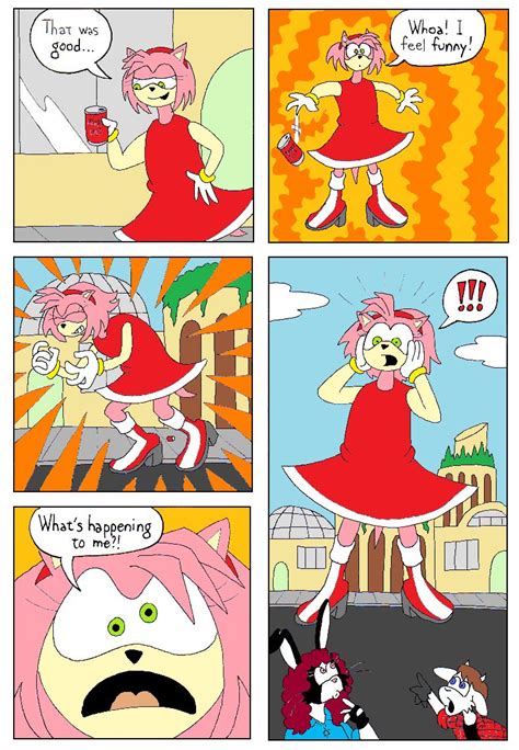 Amy Rose Grows Page 2 by EmperorNortonII on DeviantArt