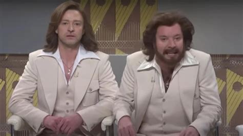 Justin Timberlake and Jimmy Fallon Revive 'The Barry Gibb Talk Show' on ...