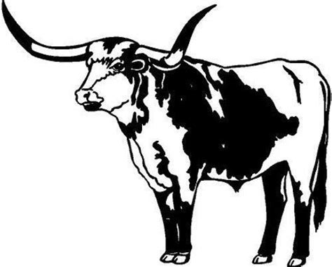 Texas Longhorn Clipart