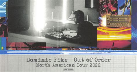 Dominic Fike Announces 2022 North American Out Of Order Tour - Live ...